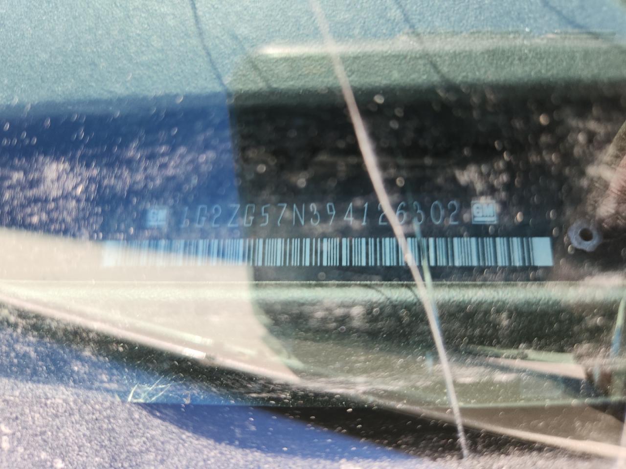 2009 Pontiac G6 VIN: 1G2ZG57N394126302 Lot: 90840845