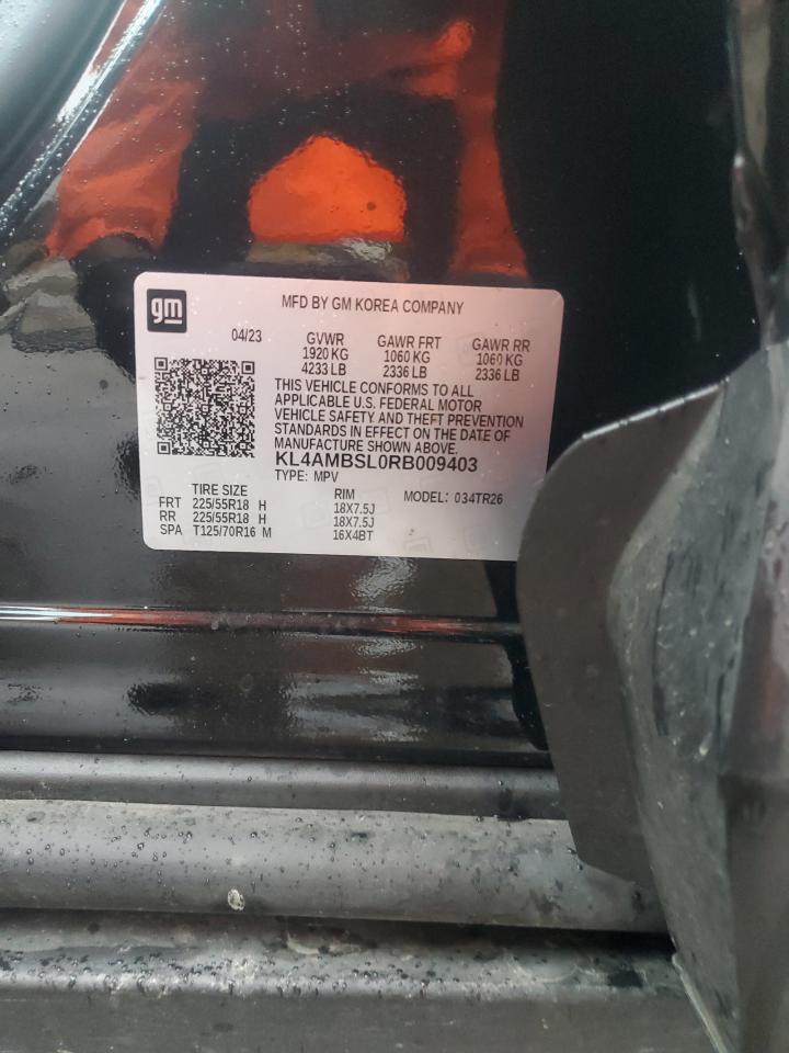 2024 Buick Encore Gx Preferred VIN: KL4AMBSL0RB009403 Lot: 90286755