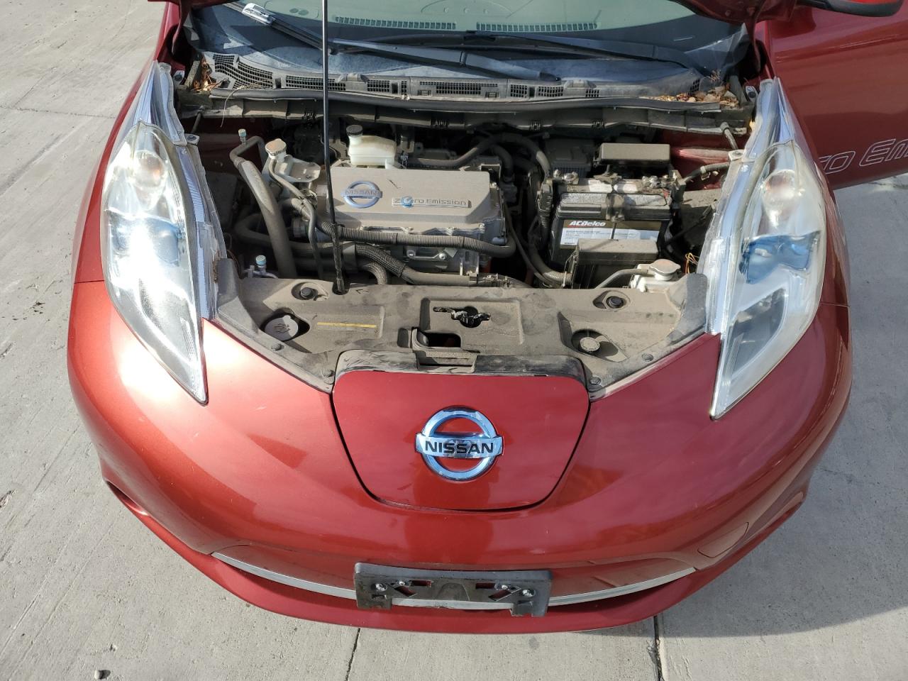 2012 Nissan Leaf Sv VIN: JN1AZ0CPXCT023584 Lot: 86335385