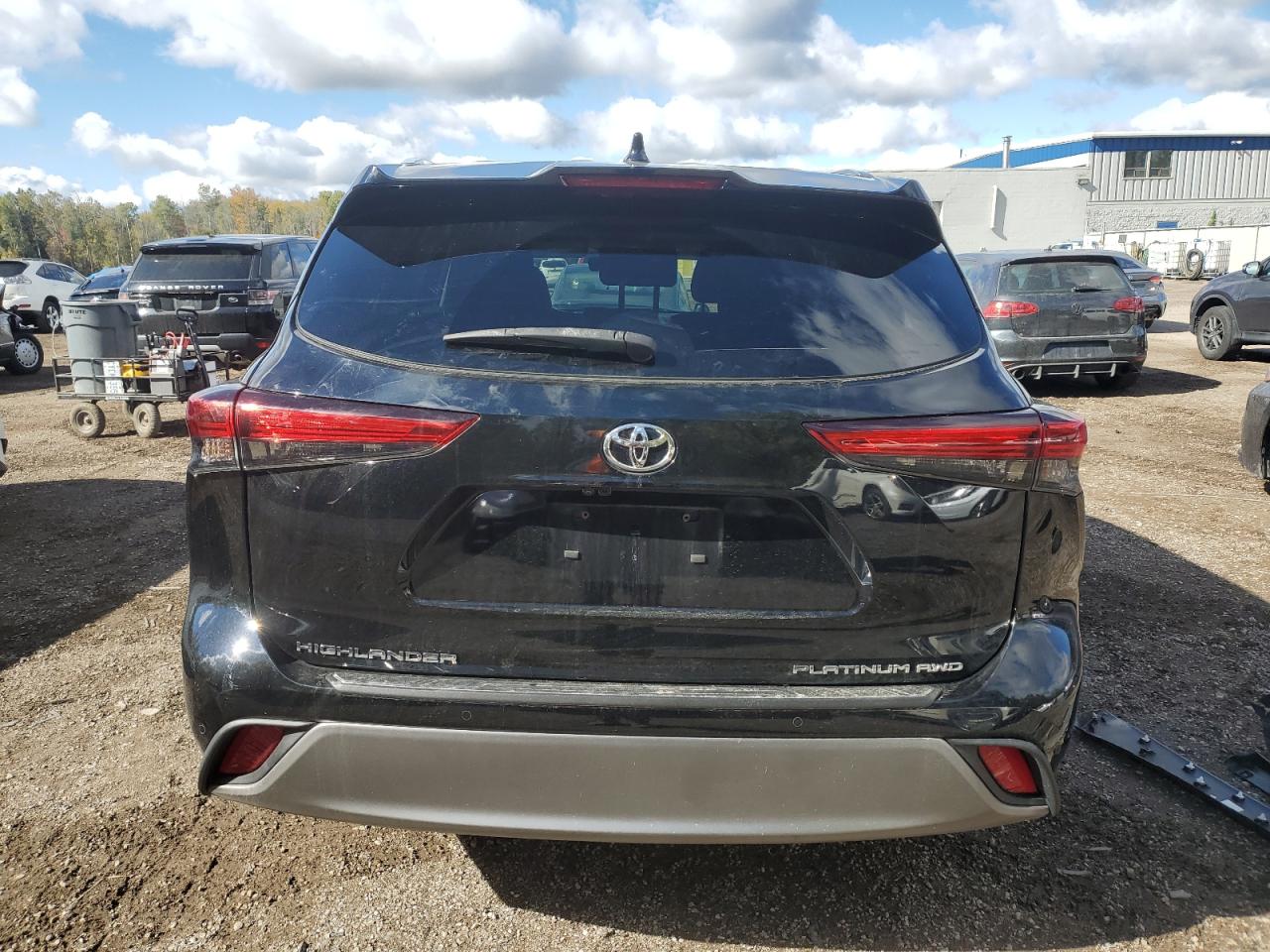 2020 Toyota Highlander Platinum VIN: 5TDFZRBH9LS014777 Lot: 85763685