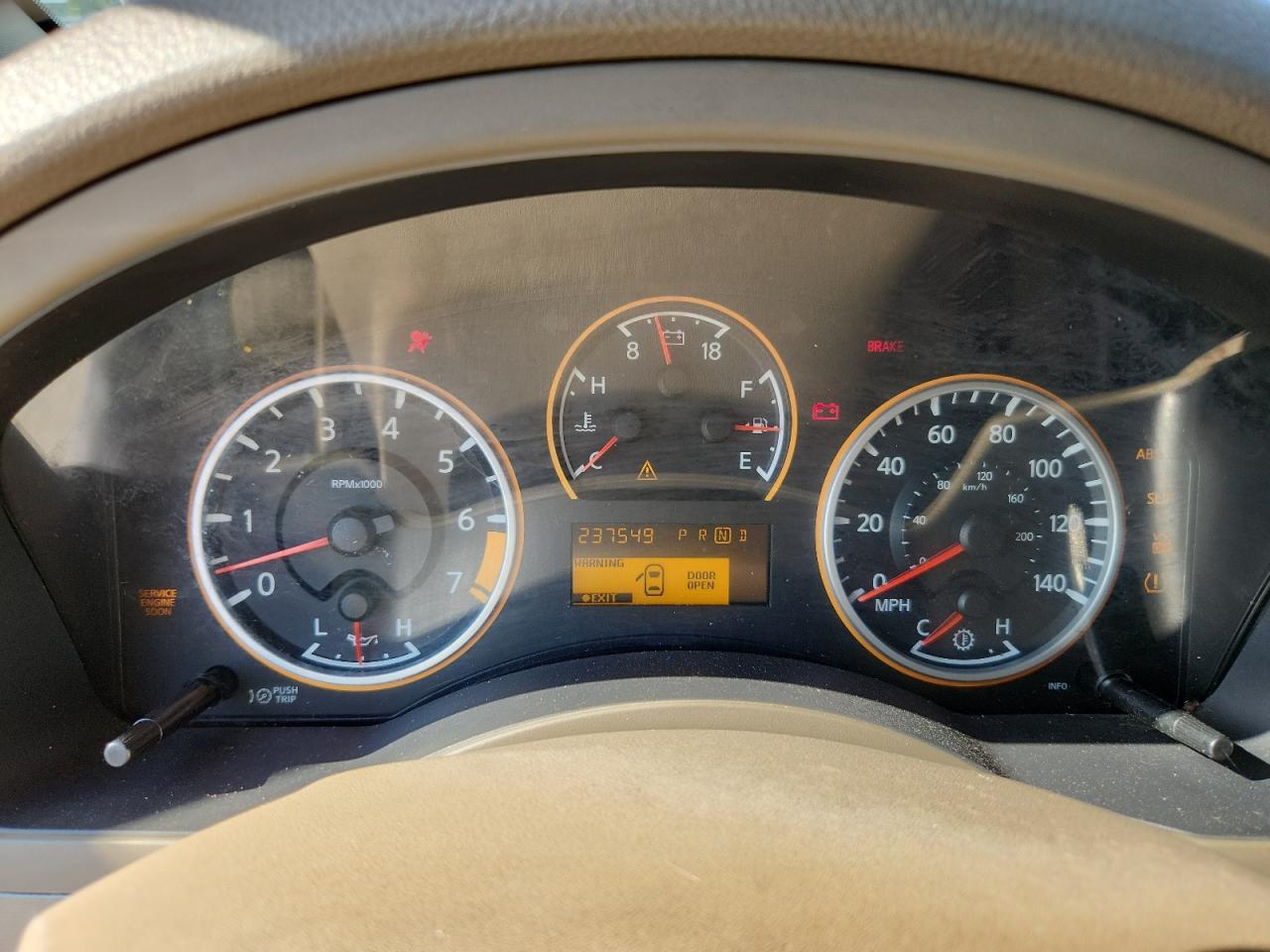 2009 Nissan Armada Se VIN: 5N1BA08D19N604889 Lot: 82304535