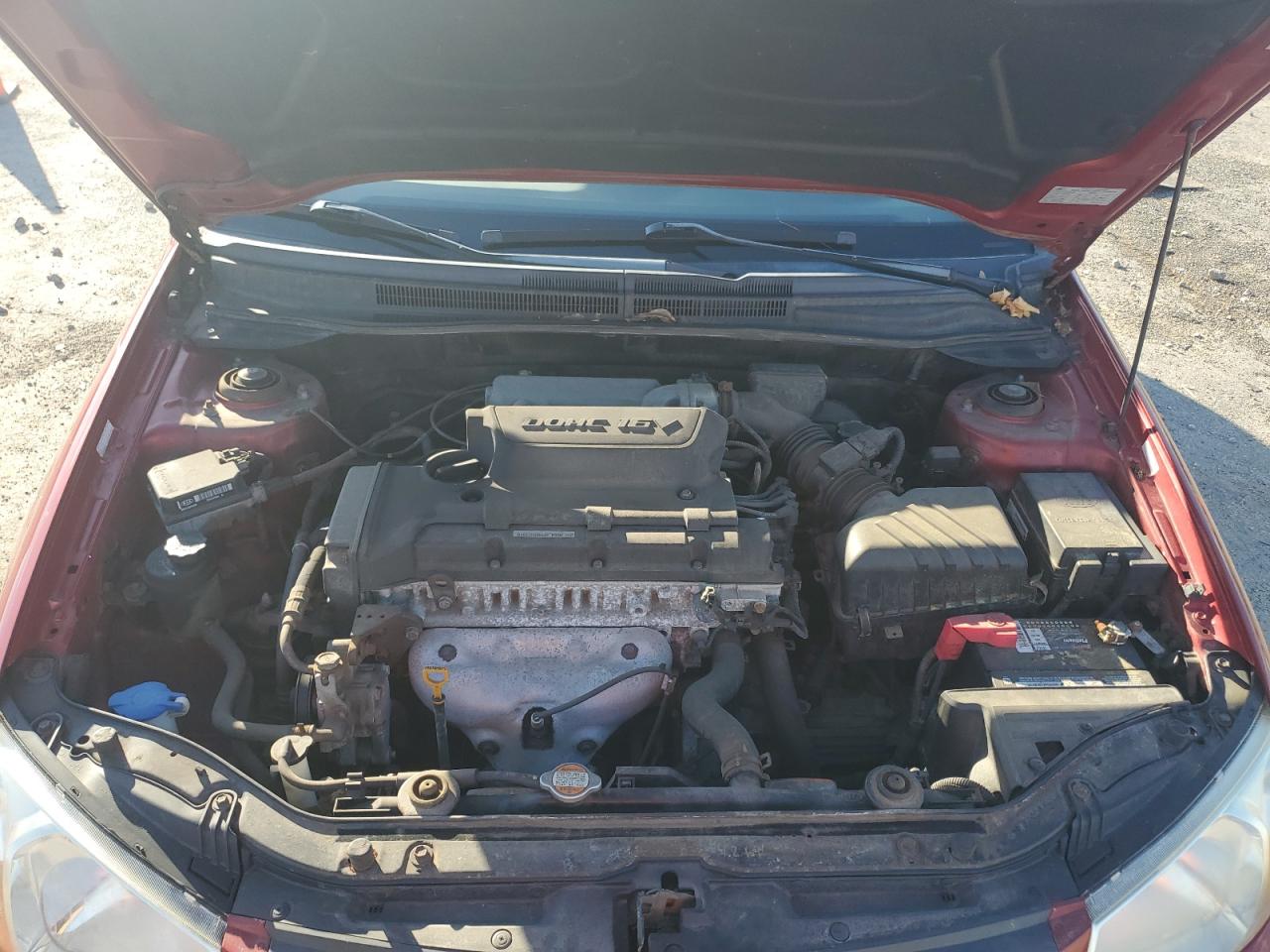 2008 Kia Spectra Ex VIN: KNAFE121485524576 Lot: 82284165