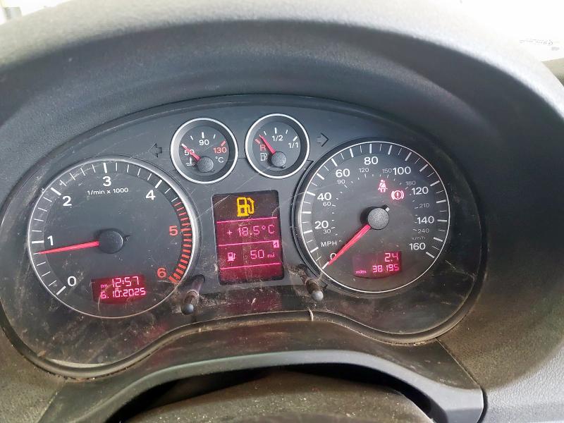 2005 AUDI A3 TDI S LINE QUATTRO 2.0 TDI QUATTRO S LINE 3DR
