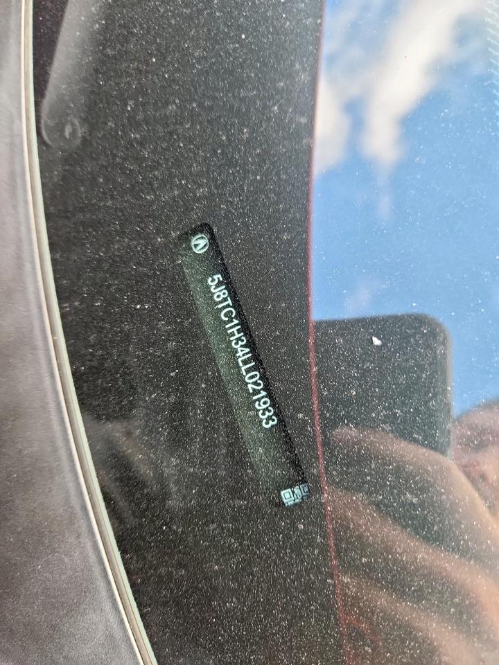 2020 Acura Rdx VIN: 5J8TC1H34LL021933 Lot: 90400245