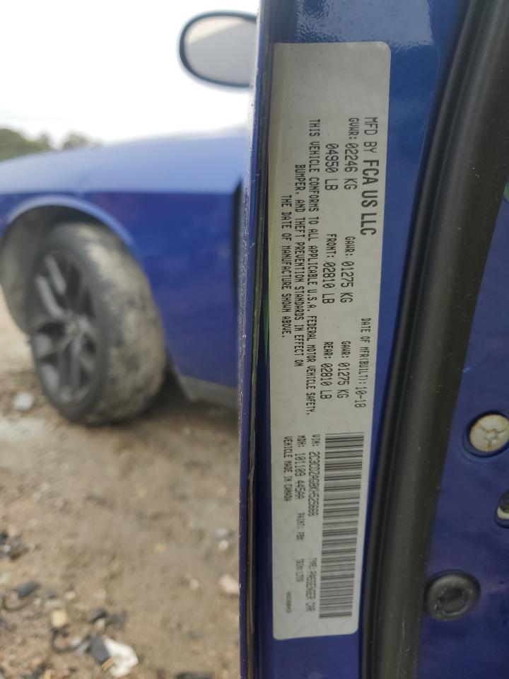 2019 Dodge Challenger Sxt VIN: 2C3CDZAG8KH525666 Lot: 90649955
