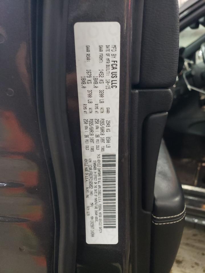 2015 Jeep Grand Cherokee Limited VIN: 1C4RJFBG7FC165052 Lot: 81387985