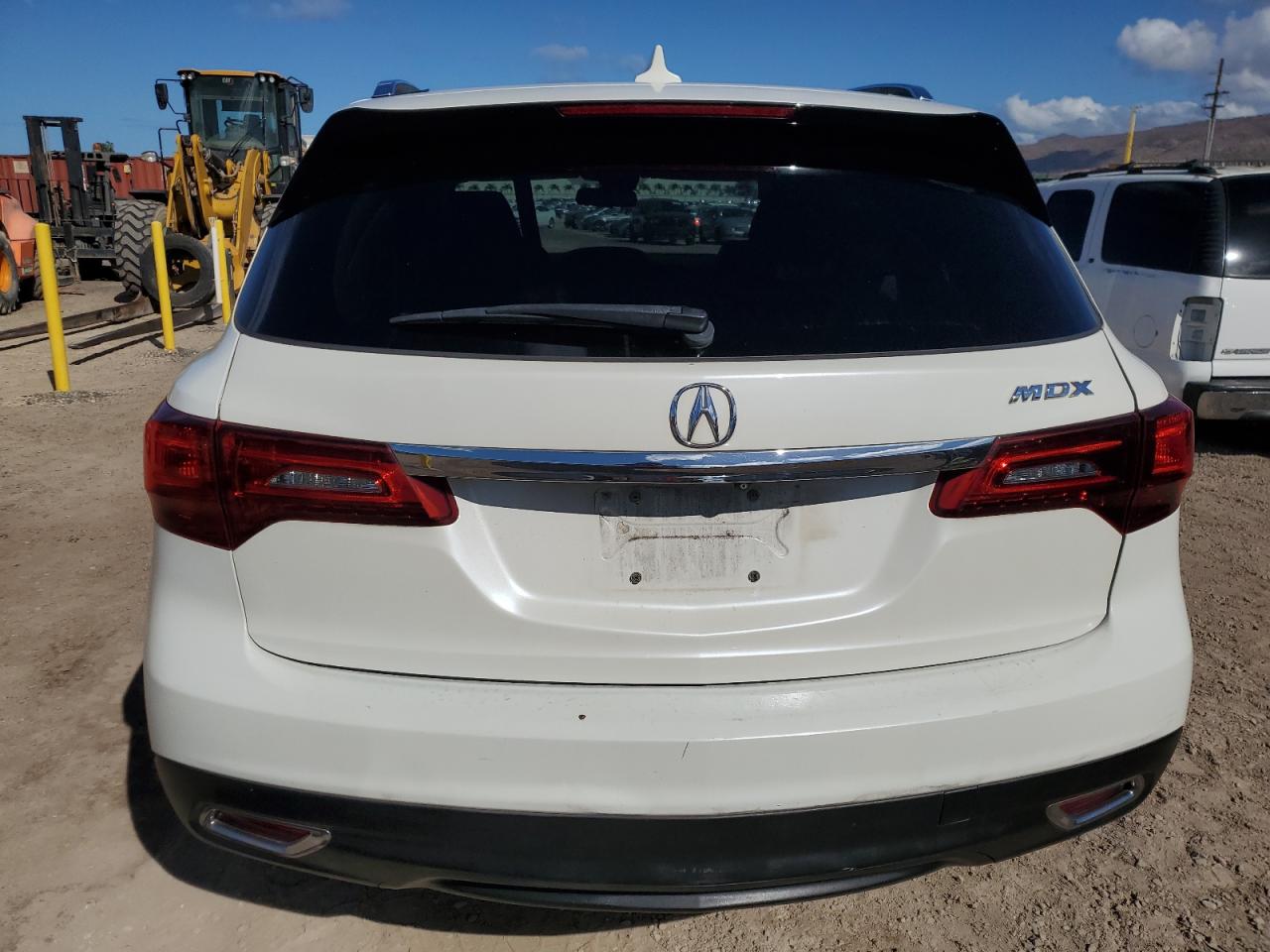 2014 Acura Mdx Technology VIN: 5FRYD3H65EB013125 Lot: 81976385