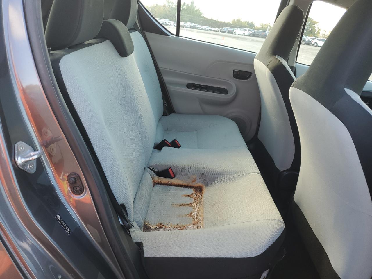 2013 Toyota Prius C VIN: JTDKDTB37D1536434 Lot: 86616335