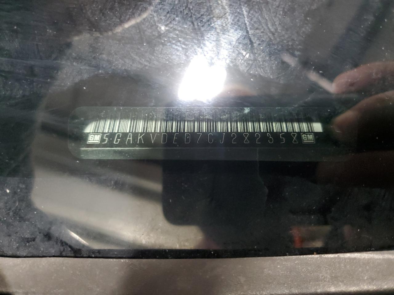 2012 Buick Enclave VIN: 5GAKVDED7CJ282358 Lot: 85420505