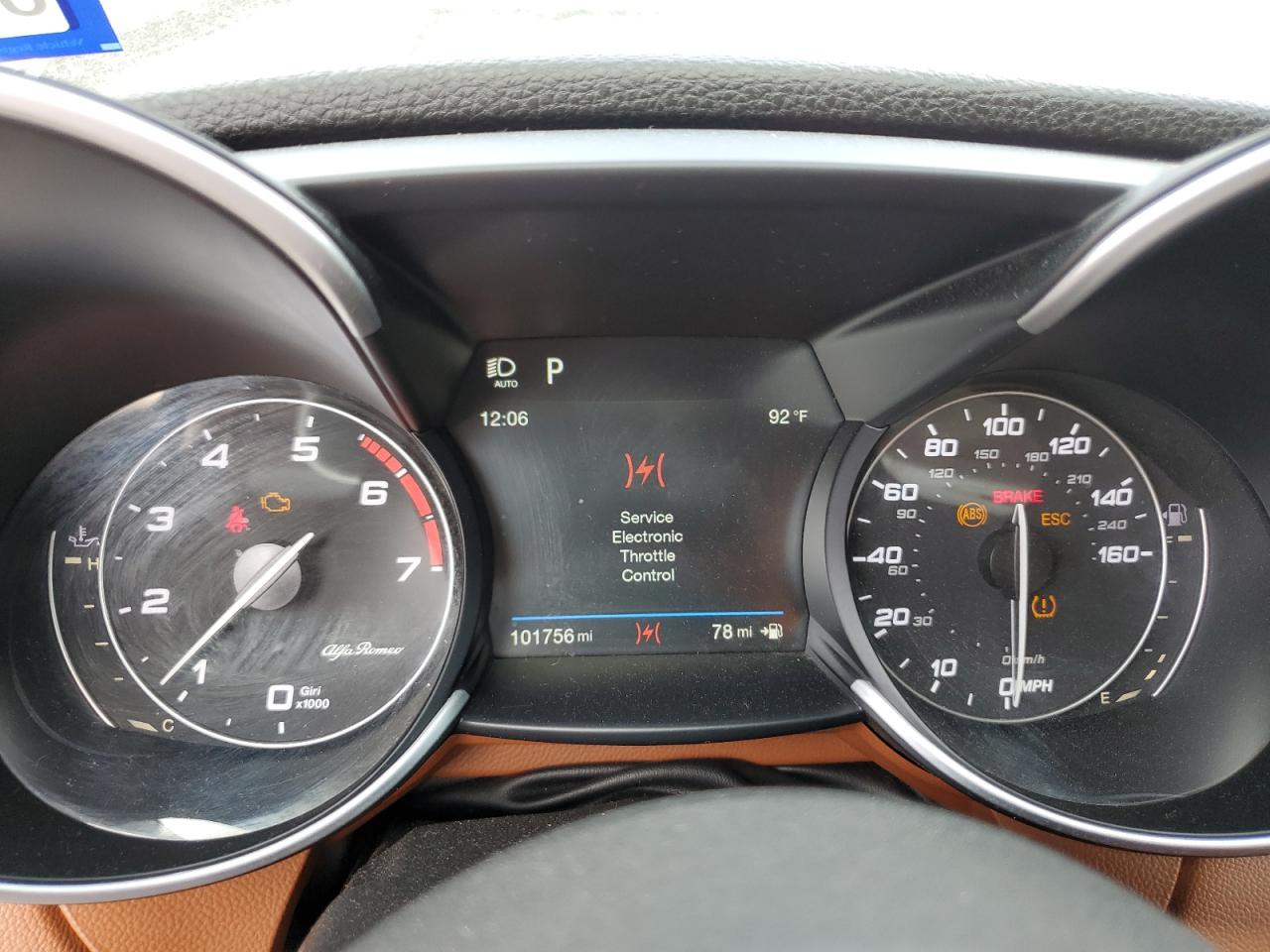 2018 Alfa Romeo Giulia Ti VIN: ZARFAECN6J7583264 Lot: 86291855