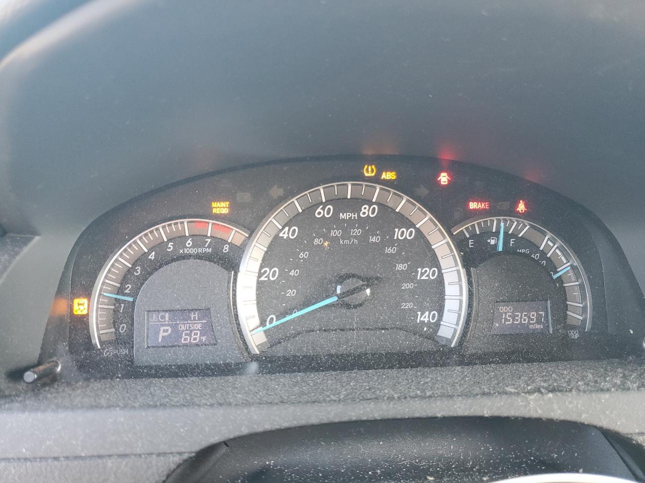 2012 Toyota Camry Base VIN: 4T1BF1FK7CU161976 Lot: 82401045