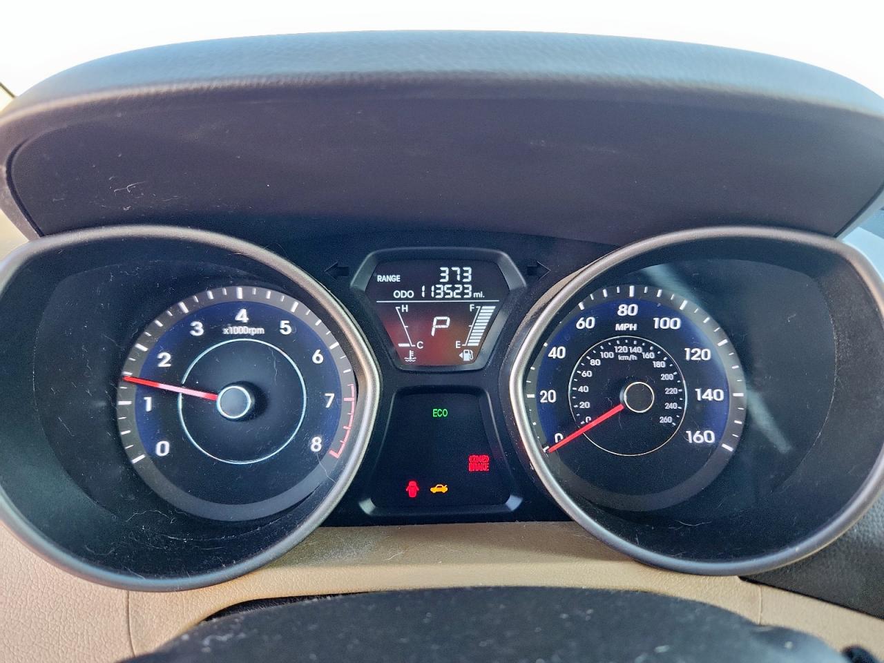 2013 Hyundai Elantra Gls VIN: 5NPDH4AE4DH314559 Lot: 85095675