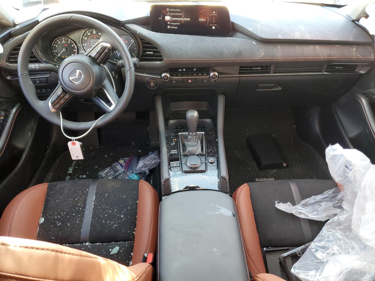 2025 Mazda 3 Carbon Turbo VIN: 3MZBPBXYXSM477740 Lot: 89851395