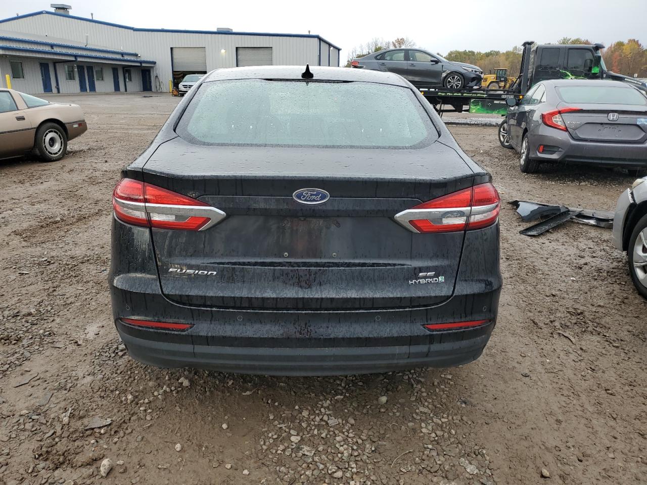2019 Ford Fusion Se VIN: 3FA6P0LU4KR125578 Lot: 89575925