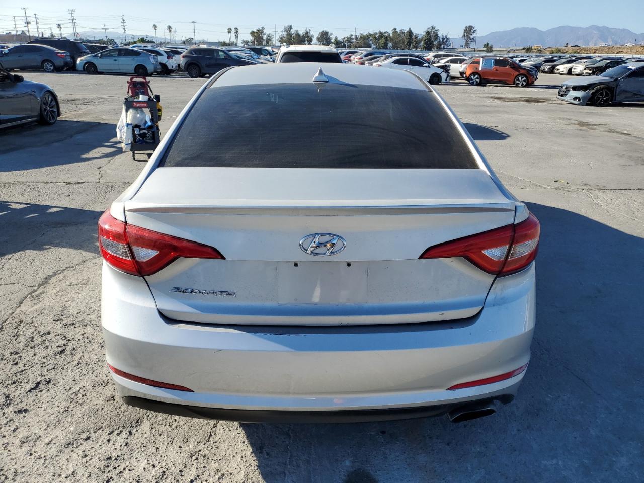 2017 Hyundai Sonata Se VIN: 5NPE24AF0HH580391 Lot: 85141345