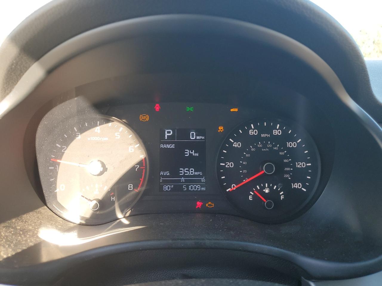 2023 Kia Rio Lx VIN: 3KPA24AD0PE545530 Lot: 87051975