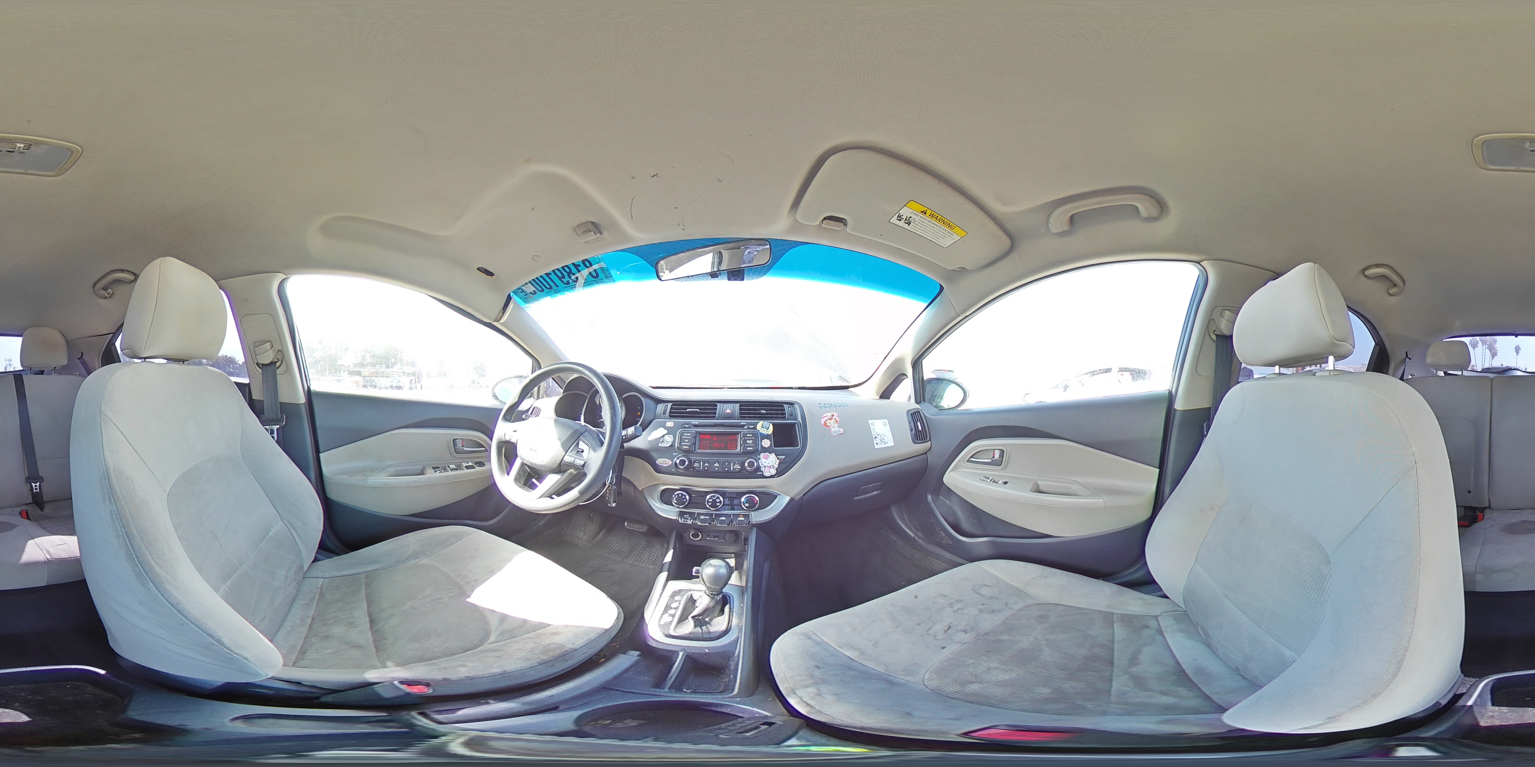 2012 Kia Rio Lx VIN: KNADM5A30C6070379 Lot: 81891005