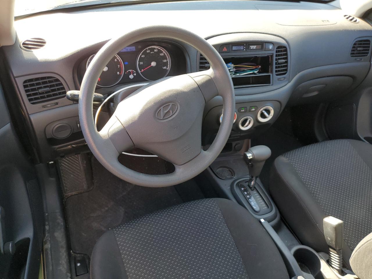 2010 Hyundai Accent Blue VIN: KMHCM3AC3AU168796 Lot: 80255565