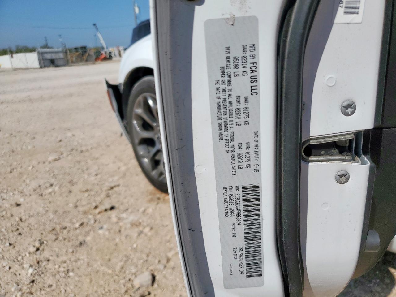 2015 Chrysler 300 S VIN: 2C3CCABG4FH868094 Lot: 90062065