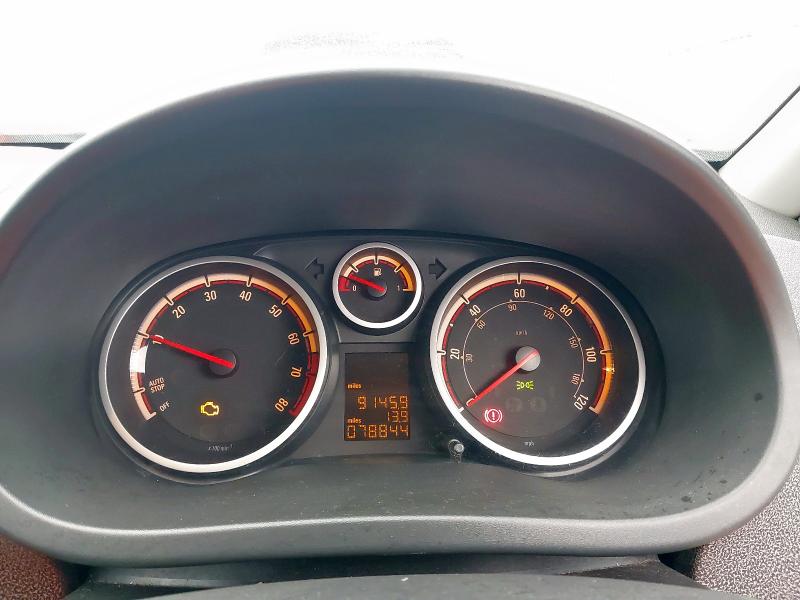 2012 VAUXHALL CORSA 1.2 ECOFLEX SE 5DR [START STOP]