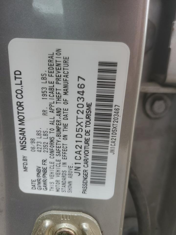 1999 Nissan Maxima Gle VIN: JN1CA21D5XT203467 Lot: 90709715