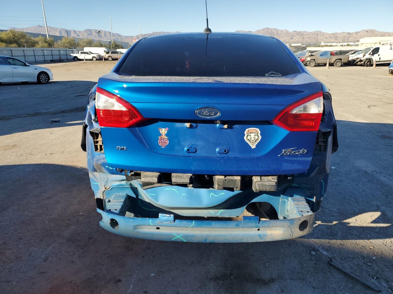 2019 Ford Fiesta Se VIN: 3FADP4BJXKM142503 Lot: 90505105