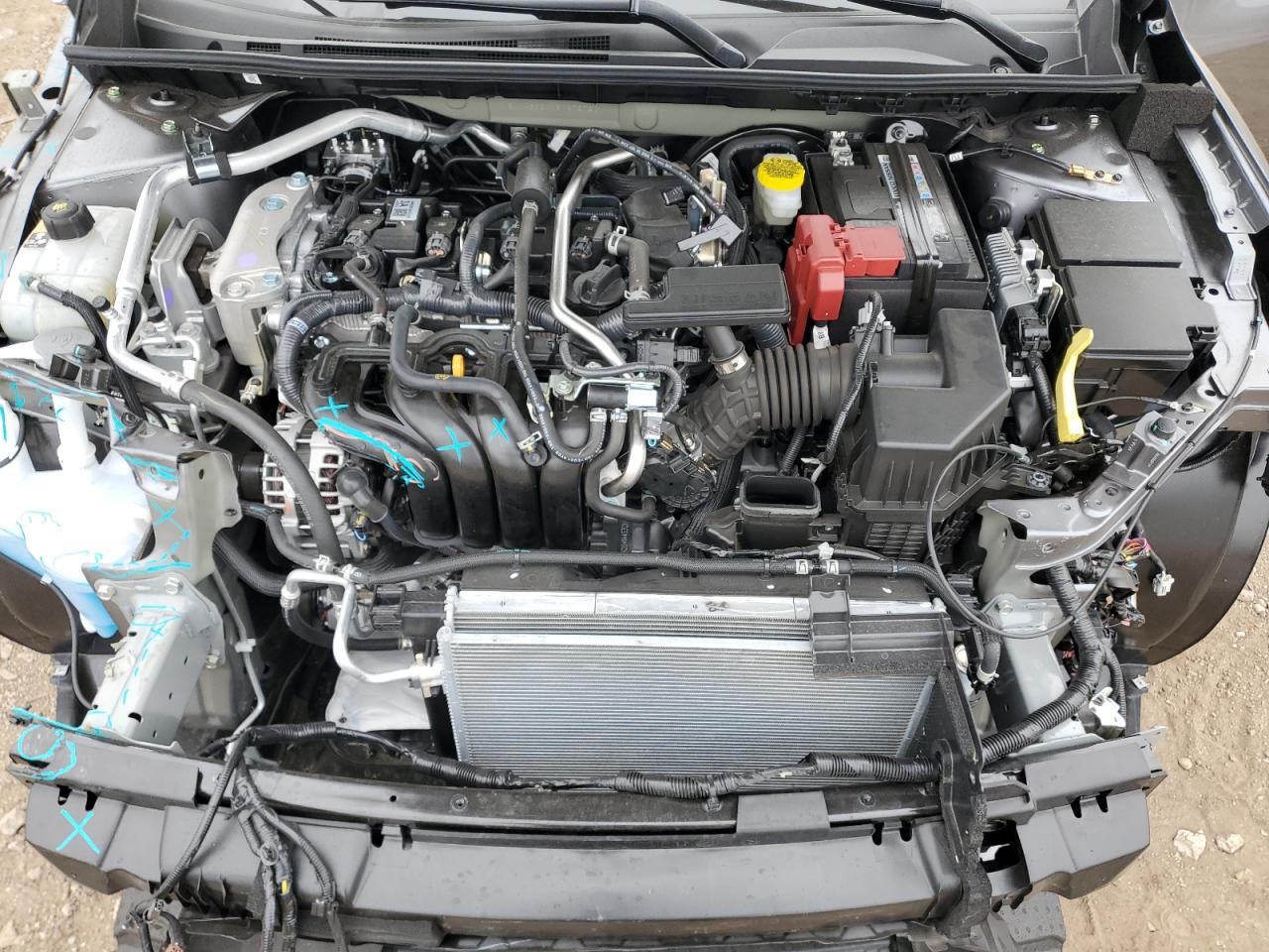 2025 Nissan Sentra Sv VIN: 3N1AB8CVXSY375720 Lot: 86644375