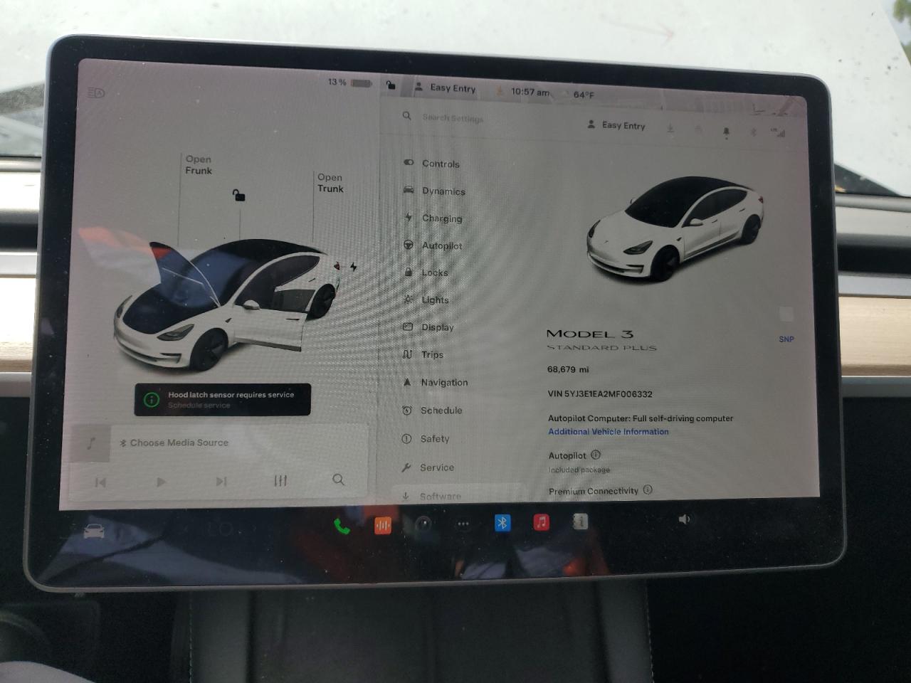 2021 Tesla Model 3 VIN: 5YJ3E1EA2MF006332 Lot: 85590765