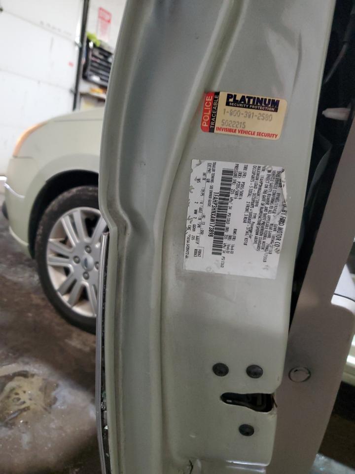 2010 Ford Focus Sel VIN: 1FAHP3HNXAW173898 Lot: 86341295