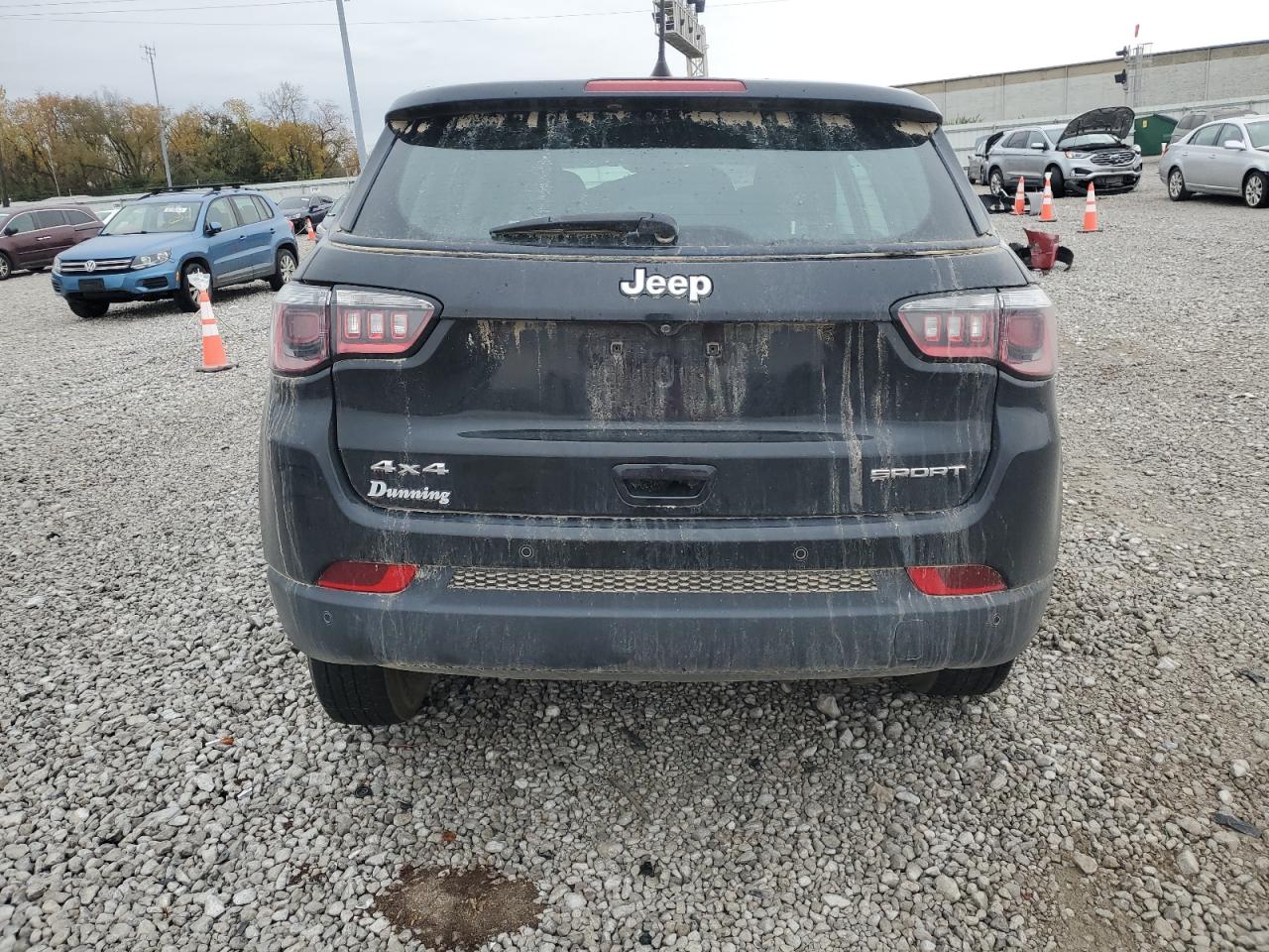 2020 Jeep Compass Sport VIN: 3C4NJDAB7LT194057 Lot: 90614385