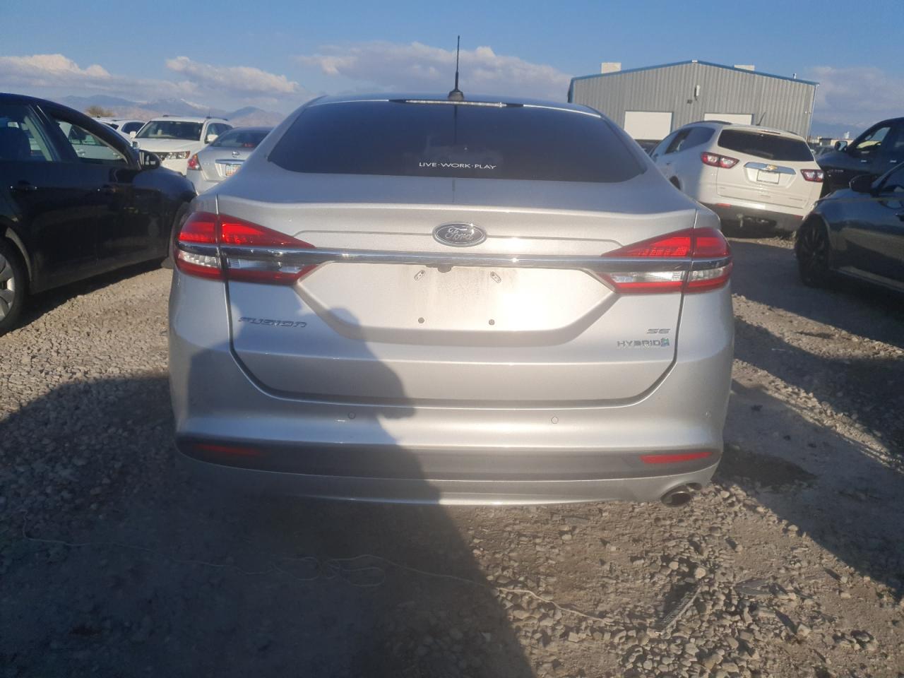 2018 Ford Fusion Se Hybrid VIN: 3FA6P0LU4JR211651 Lot: 85589865