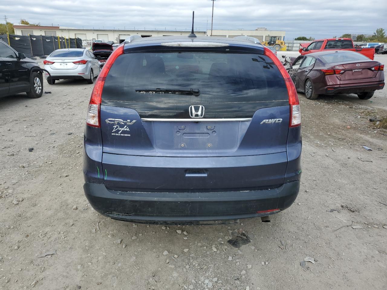 2013 Honda Cr-V Exl VIN: 2HKRM4H78DH633357 Lot: 89686275