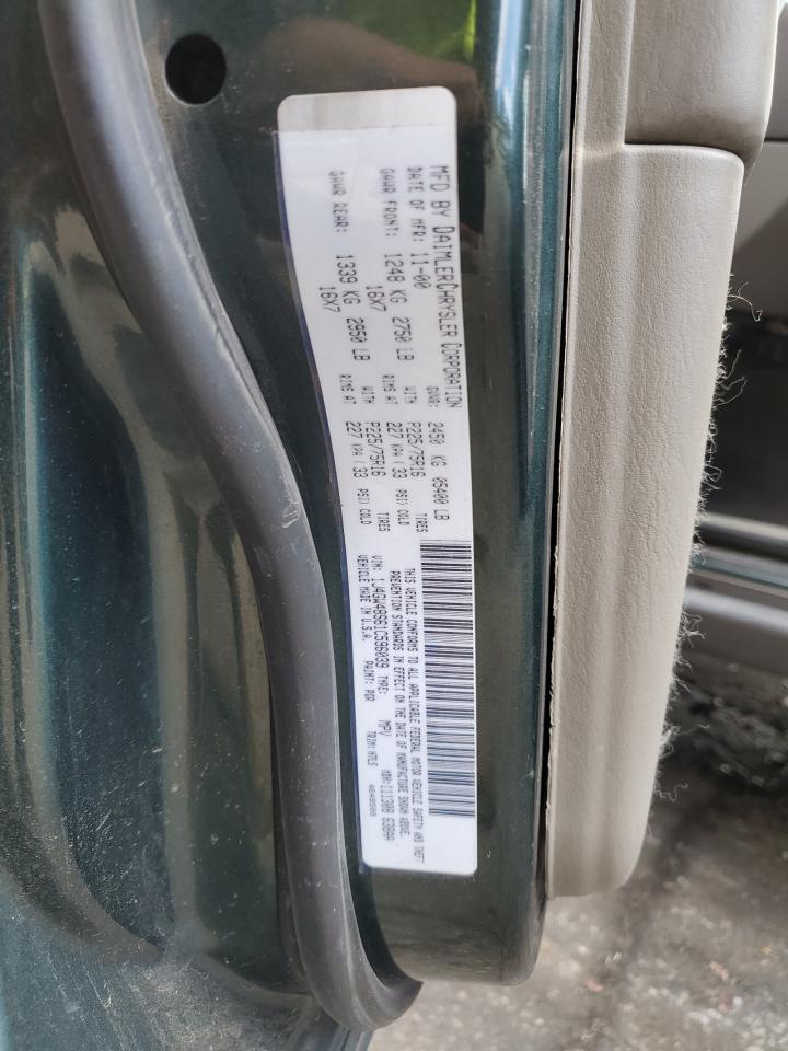 2001 Jeep Grand Cherokee Laredo VIN: 1J4GW48S61C596039 Lot: 85932785