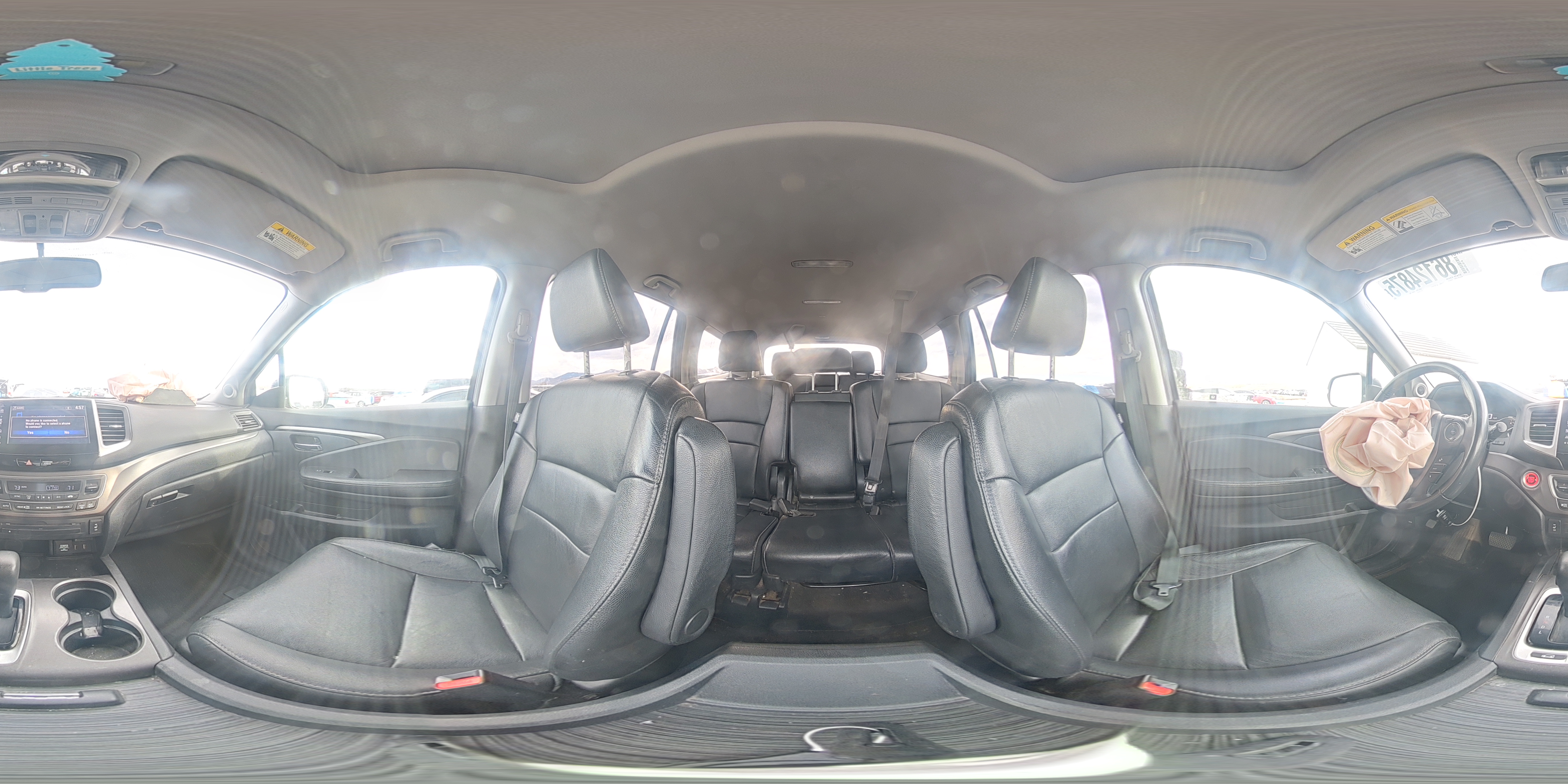 2017 Honda Pilot Exl VIN: 5FNYF6H50HB082605 Lot: 86124875