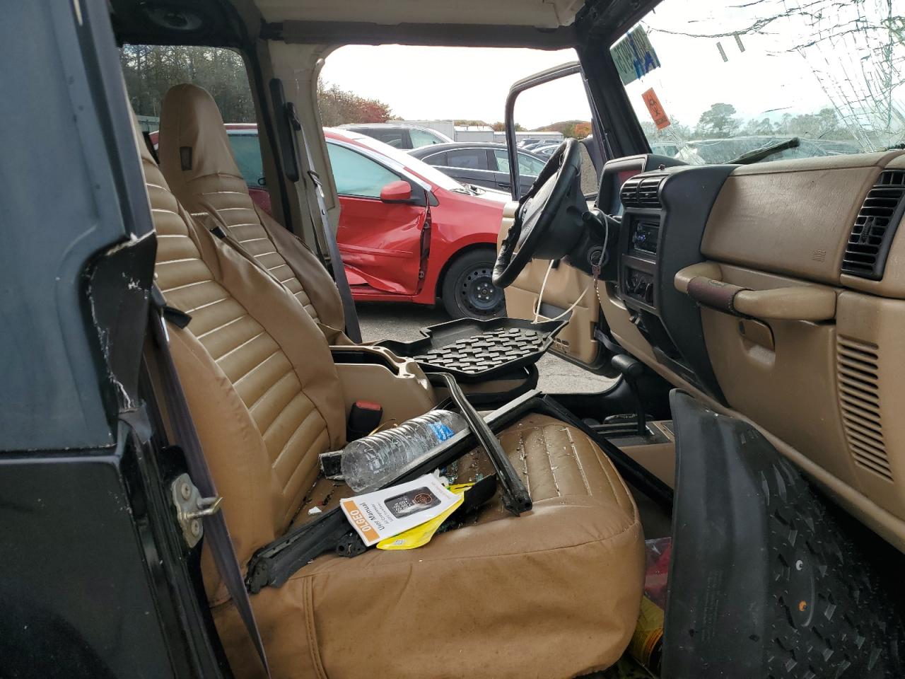 2002 Jeep Wrangler / Tj Sahara VIN: 1J4FA59S12P761276 Lot: 90629975