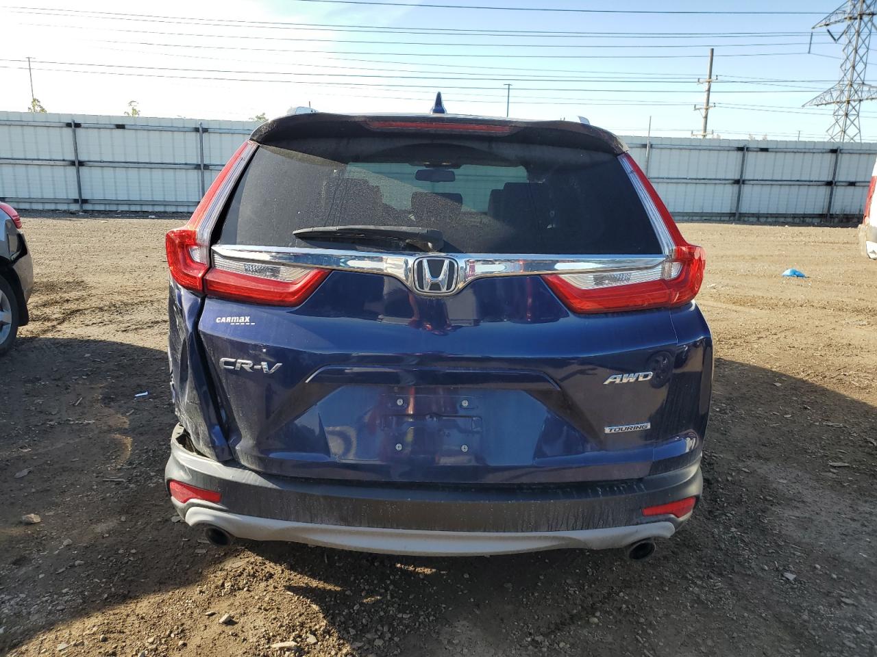 2018 Honda Cr-V Touring VIN: 7FARW2H92JE065606 Lot: 89895125