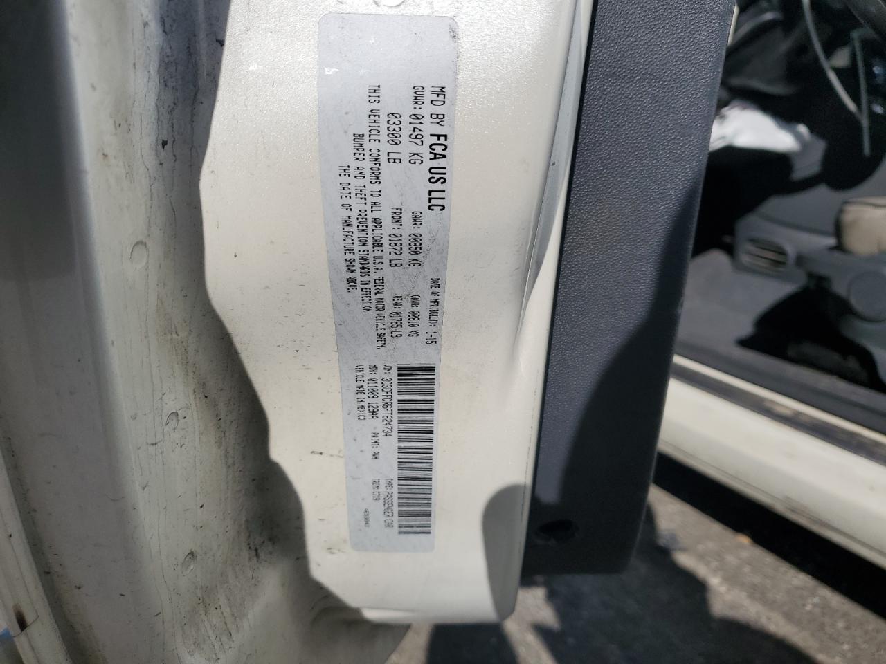 2015 Fiat 500 Lounge VIN: 3C3CFFCR6FT624734 Lot: 82776545