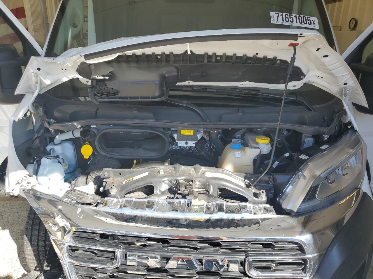 2025 Ram Promaster 2500 2500 High VIN: 3C6LRVDG5SE539660 Lot: 71651005