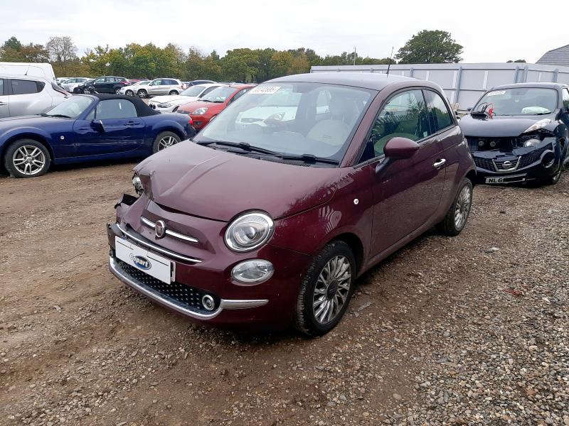 2016 FIAT 500 1.2 LOUNGE 3DR for sale at Copart COLCHESTER