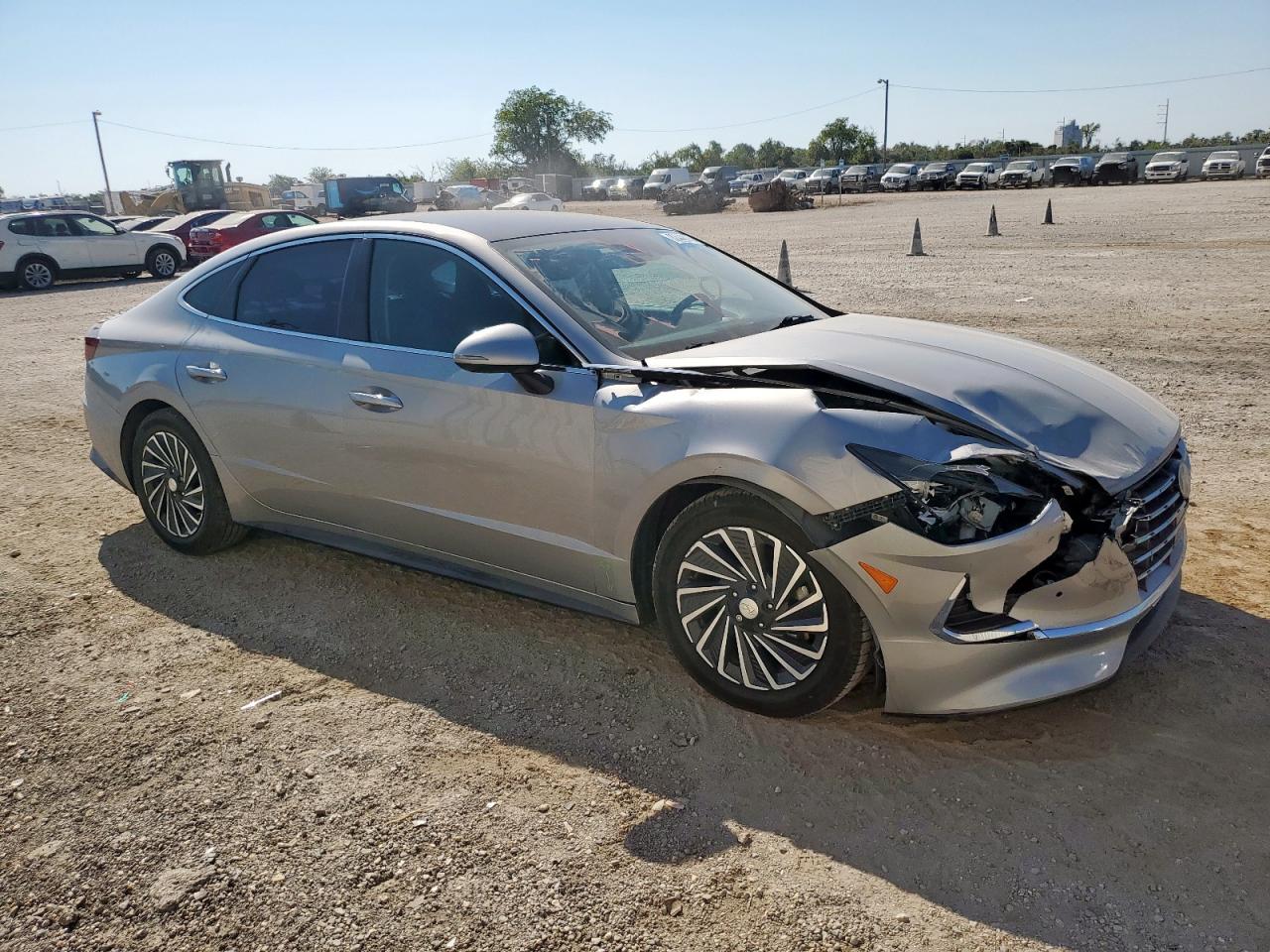 2021 Hyundai Sonata Hybrid VIN: KMHL54JJXMA031247 Lot: 82448875