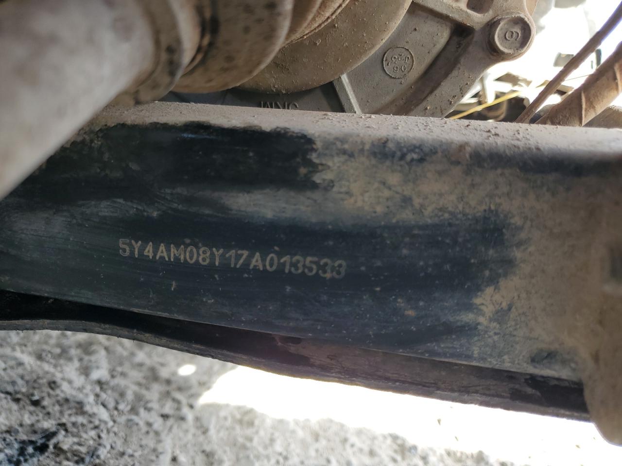 2007 Yamaha Yxr660 F Utility Vehicle VIN: 5Y4AM08Y17A013533 Lot: 85590705