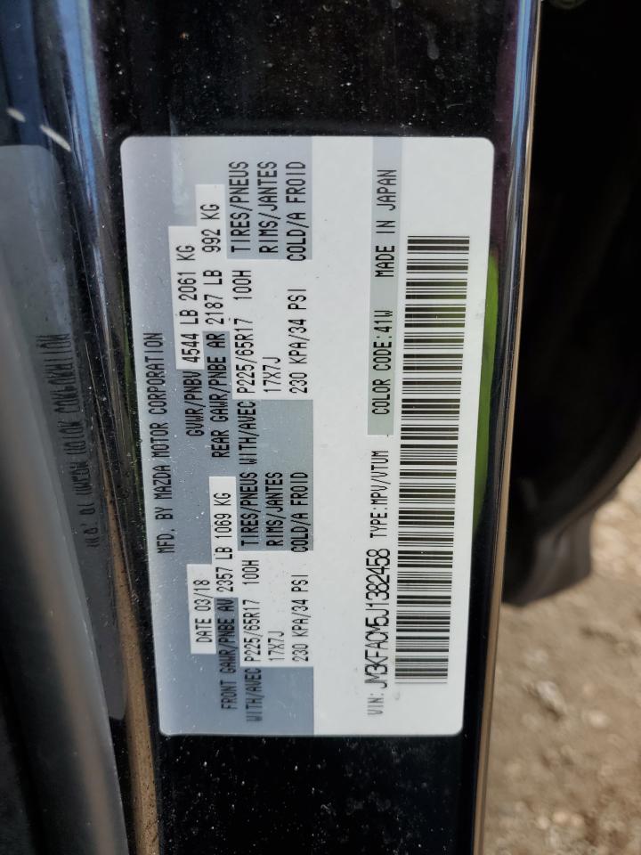 2018 Mazda Cx-5 Touring VIN: JM3KFACM5J1382458 Lot: 86308015