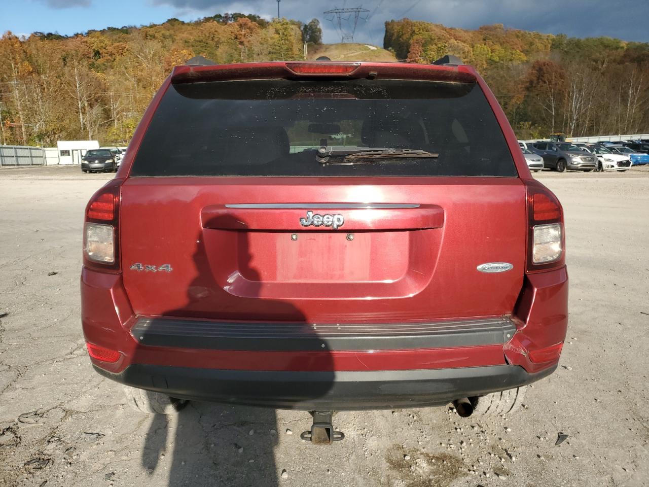 2017 Jeep Compass Latitude VIN: 1C4NJDEB2HD143752 Lot: 90931715