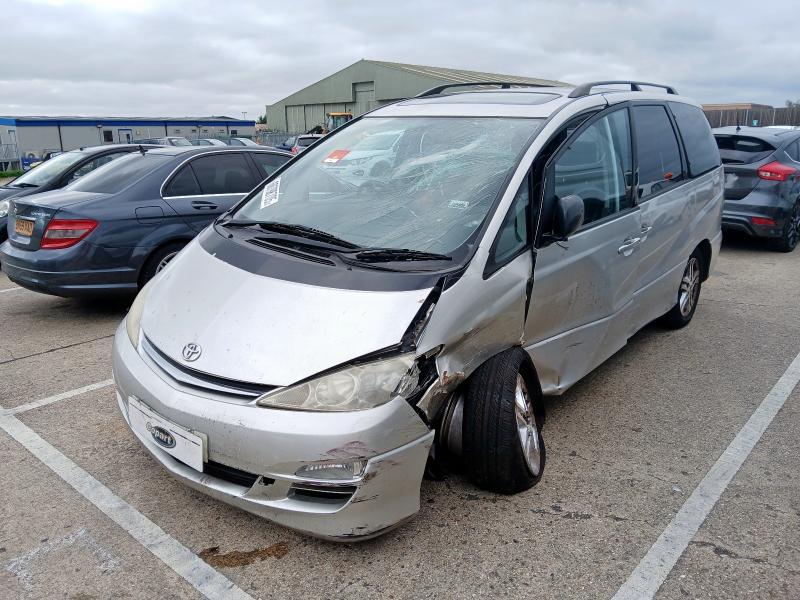 2006 TOYOTA PREVIA 2.4 VVTI T SPIRIT 7 SEATS 5DR AUTO for sale at Copart NEWBURY