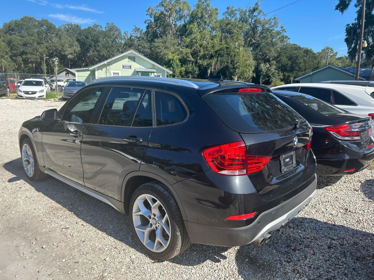 2014 BMW X1 Sdrive28I black hatchback gas WBAVM1C59EVW54283 photo #4