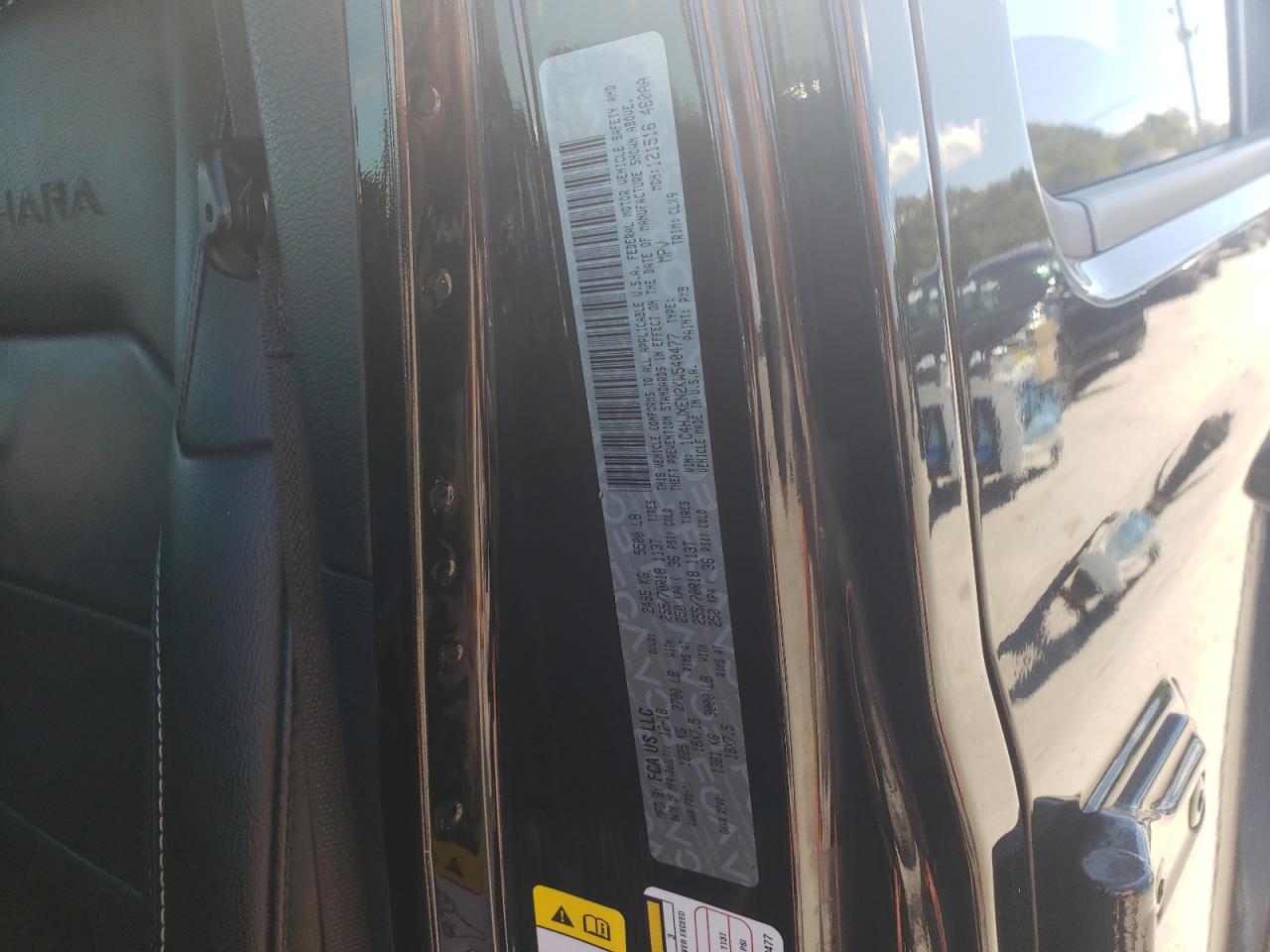 2019 Jeep Wrangler Unlimited Sahara VIN: 1C4HJXEN2KW540477 Lot: 84640455