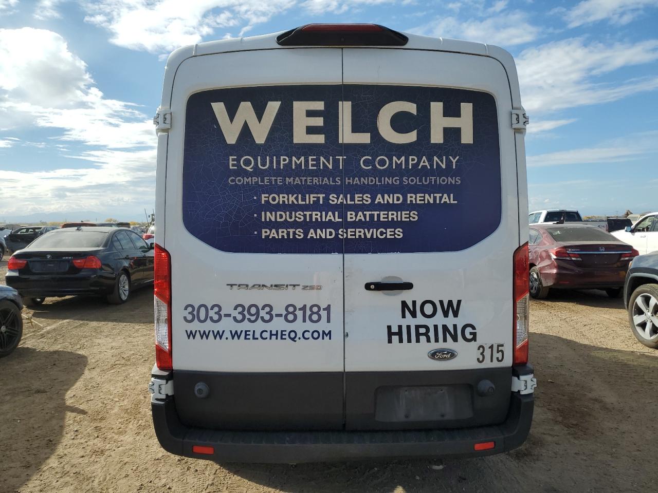 2019 Ford Transit 250 Delivery Van VIN: 1FTYR2CM3KKB19297 Lot: 89886955