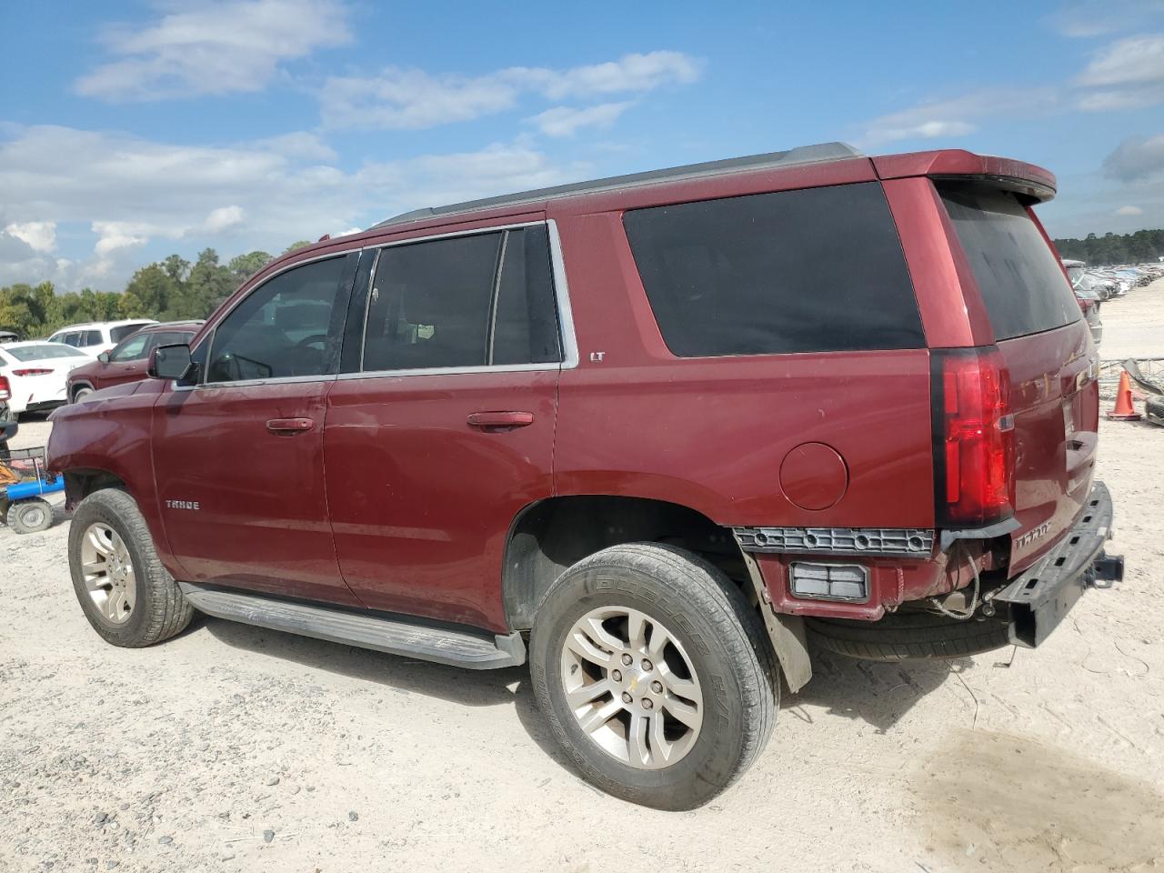 2018 Chevrolet Tahoe K1500 Lt brown null gas 1GNSKBKC0JR347872 photo #3