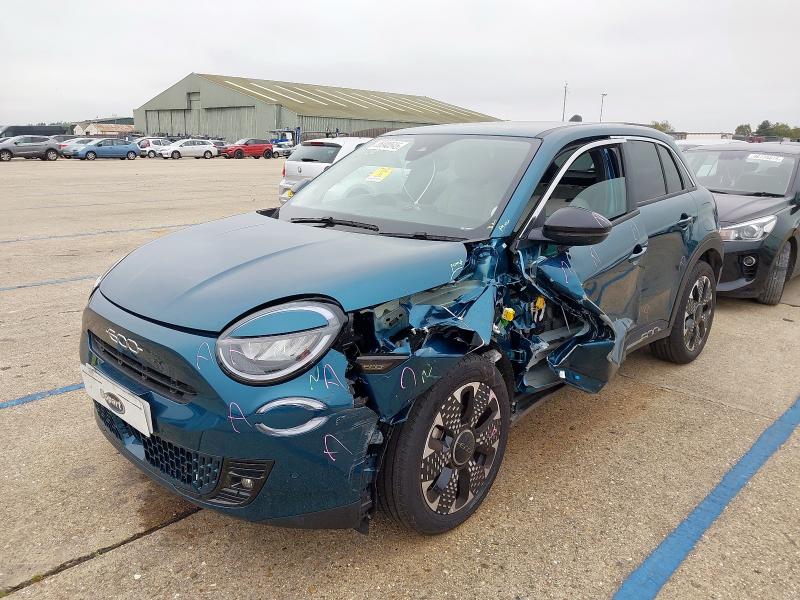 2024 FIAT 600 1.2 HYBRID 48V LA PRIMA 5DR EDCT-6 for sale at Copart NEWBURY