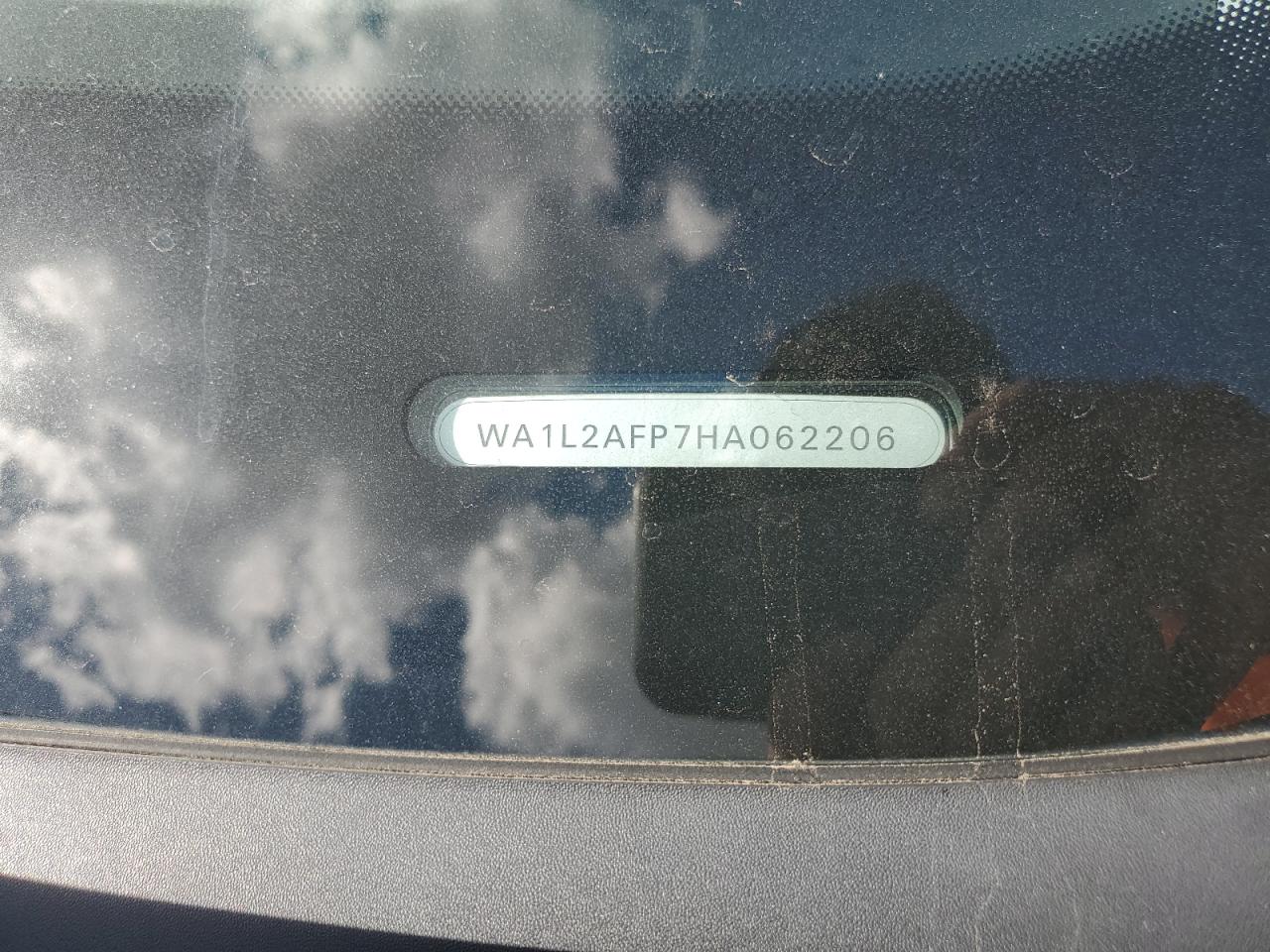 2017 Audi Q5 Premium Plus VIN: WA1L2AFP7HA062206 Lot: 82243915